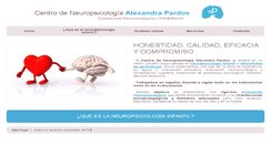 Desktop Screenshot of alexandrapardos.com