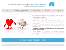 Tablet Screenshot of alexandrapardos.com